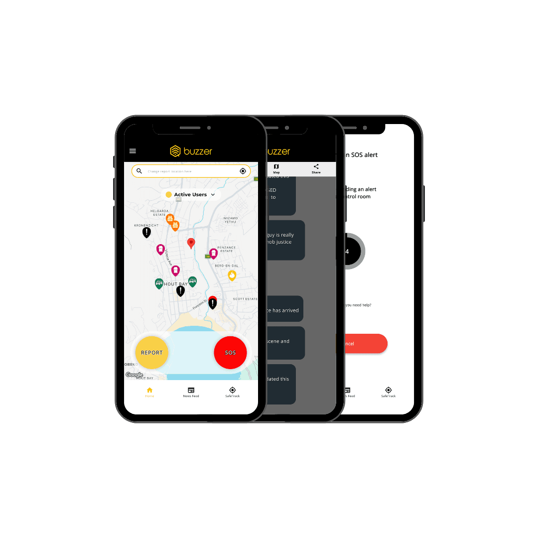 Buzzer app — one-tap SOS alert